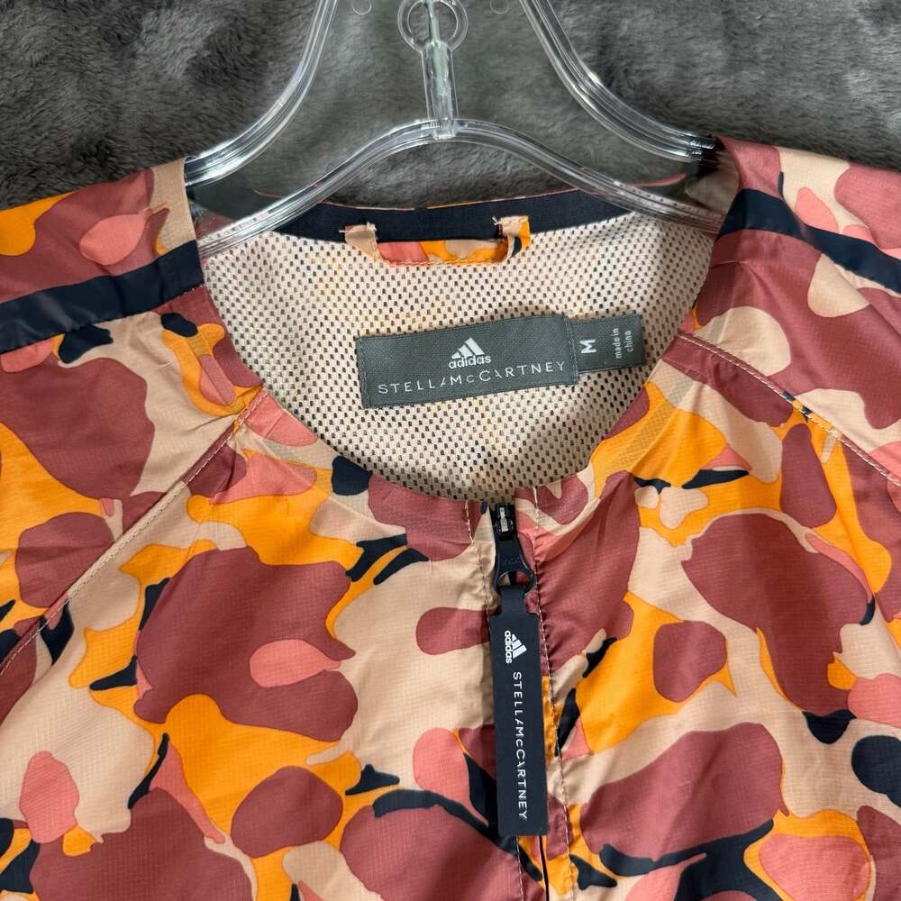Adidas by Stella McCartney Women's Camo Print Adizero Running Jacket  Medium - Picture 3 of 10